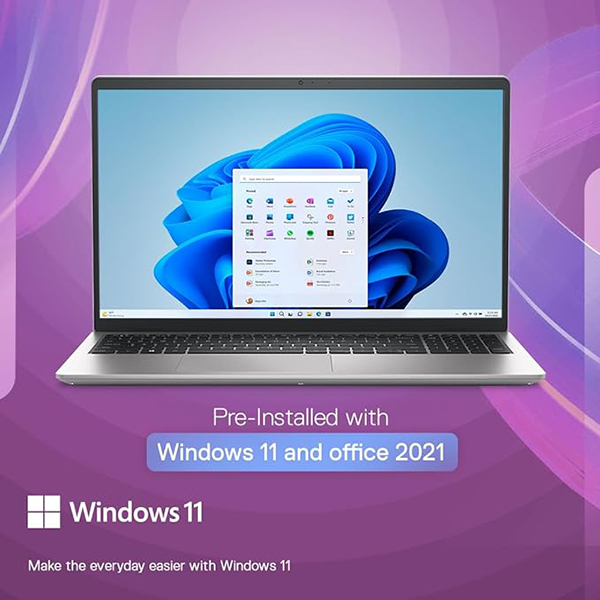 Buy Dell Inspiron 3535 AMD Ryzen 3 Quad Core 7320U - (8 GB/SSD/512 GB SSD/Windows 11 Home) Thin and Light Laptop With MS Office - Vasanth and Co